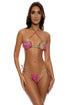 Luli Fama Shore Thing Reversible Multiway Scrunched Cup Bandeau